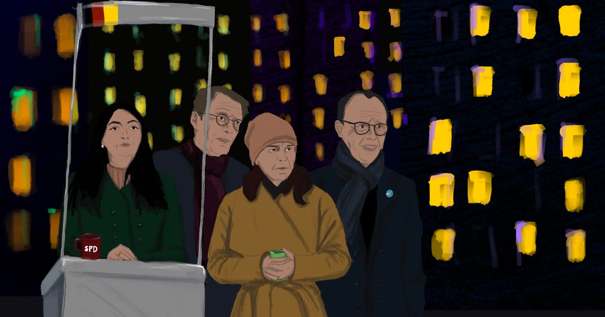 Germanii isi scot lenjeria functionala pentru alegerile reci