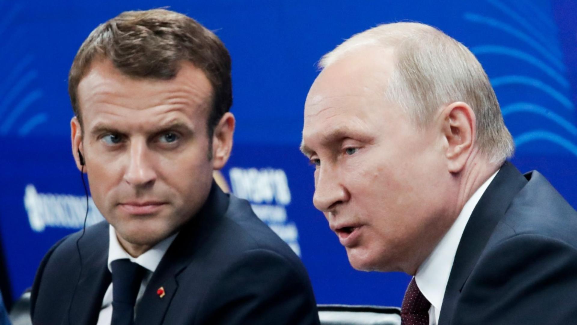 Macron continua agenda sorosista Rusia a manipulat alegerile din Romania