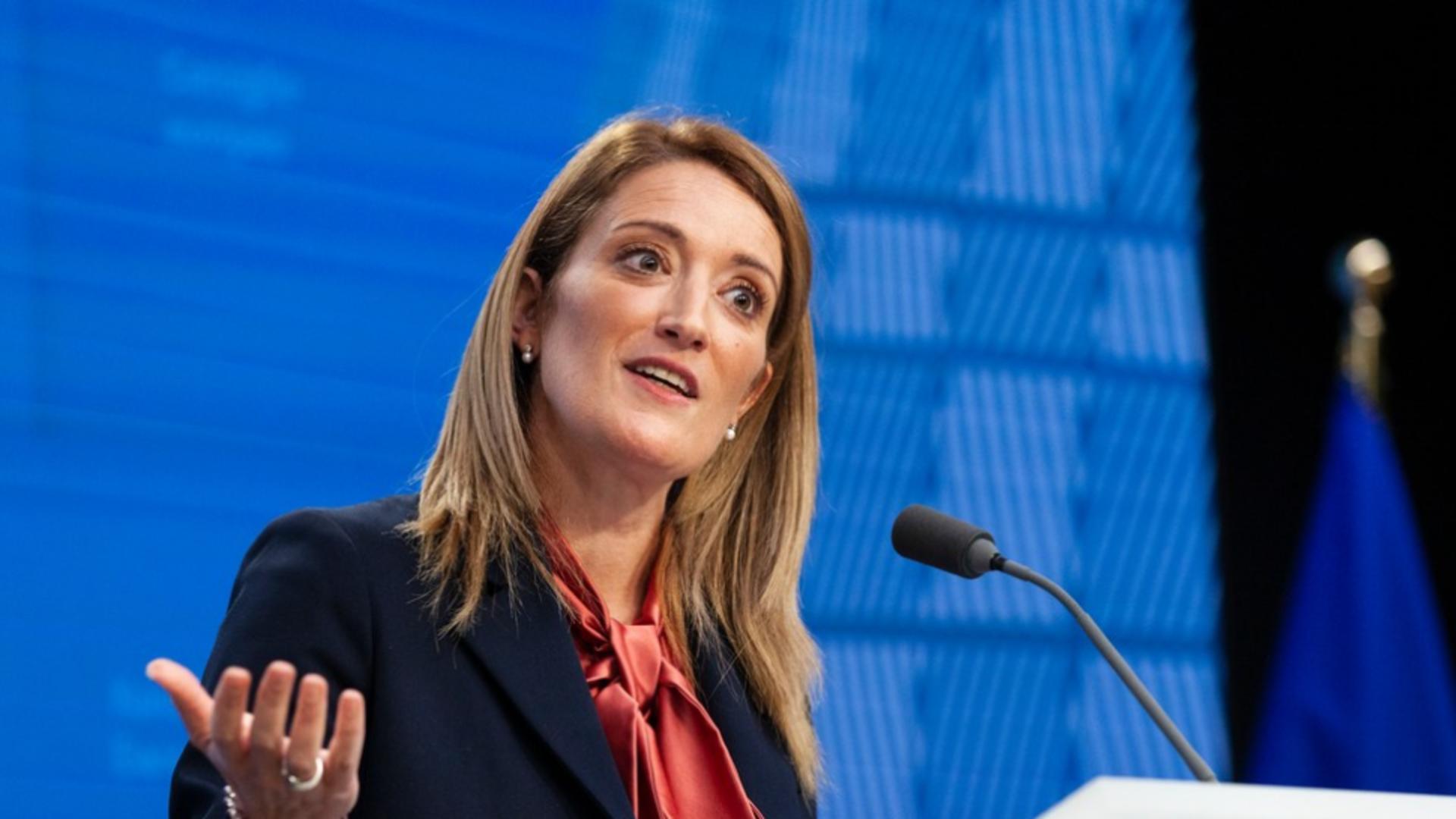 Roberta Metsola laureata a Premiului Timisoara Presedinta Parlamentului European in Romania