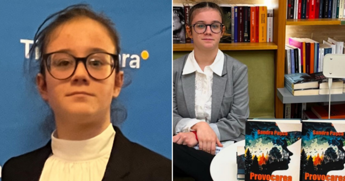 Vocea generatiei tinere Sandra Pasca autoare la 12 ani