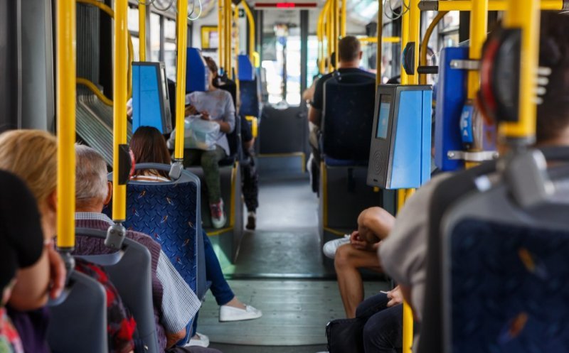 Scena scandalos intr un autobuz din Cluj