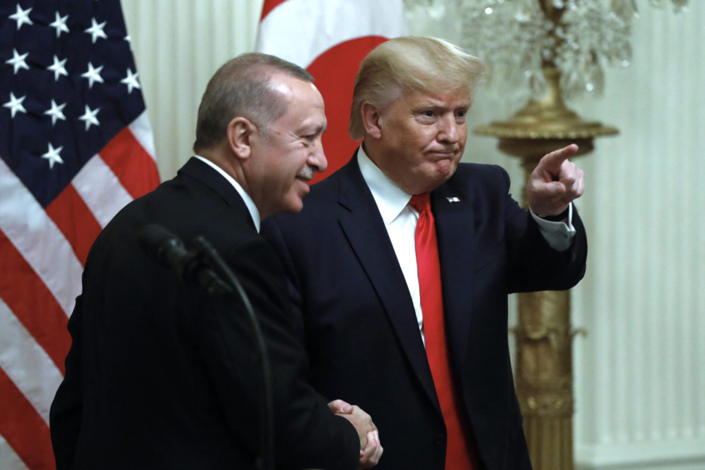Erdogan Trump participa la negocierile de pace cu Putin