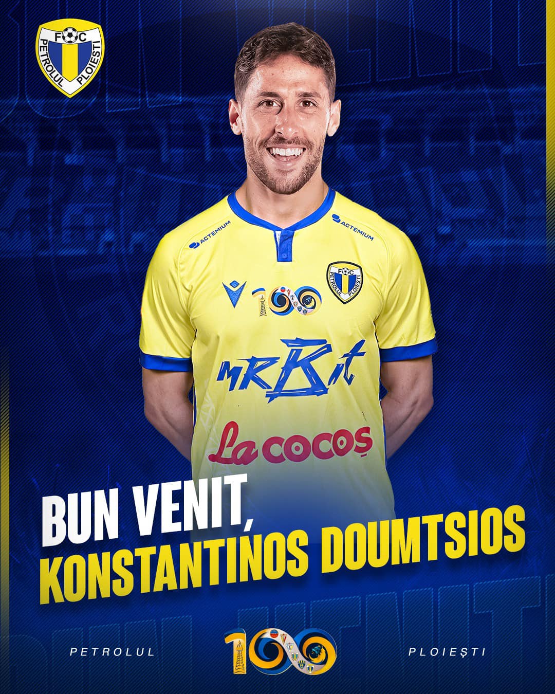 FC Petrolul Ploiesti a anuntat transferul lui Doumtsios