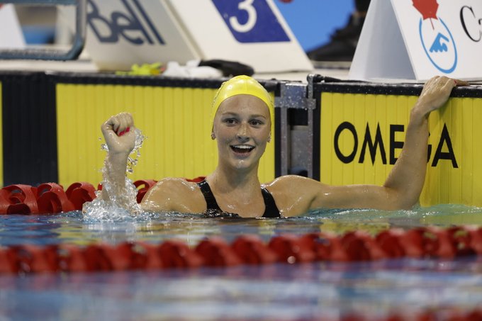 Inotatoarea canadiana Summer McIntosh record la 800 m