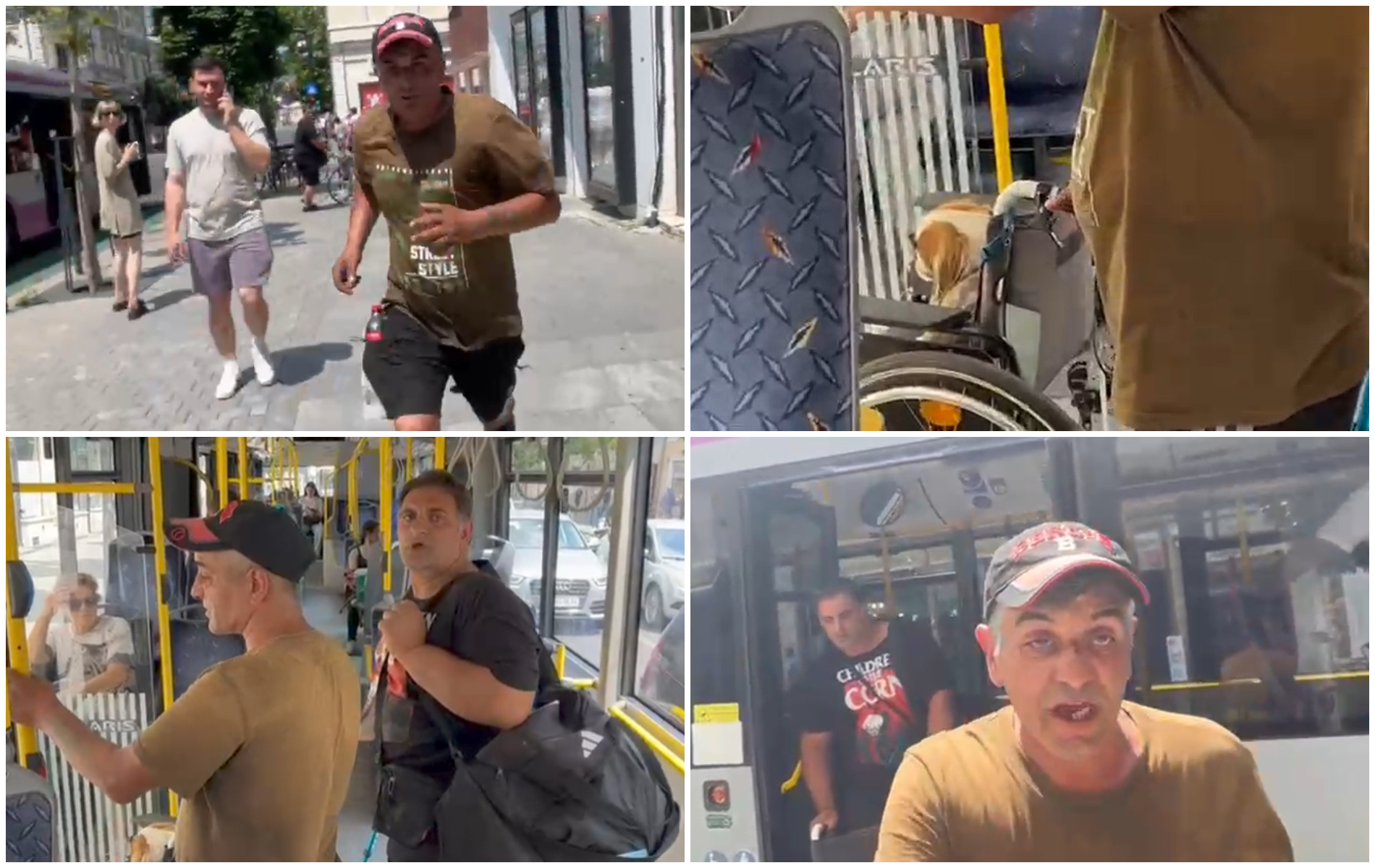 Scandal la Cluj activist atacat de doi barbati