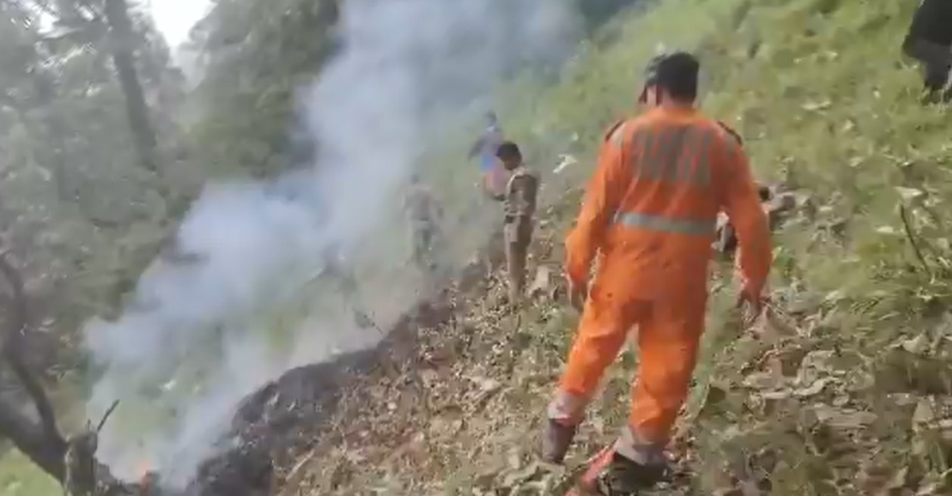 incident aviatic in india elicopter cazut in nord