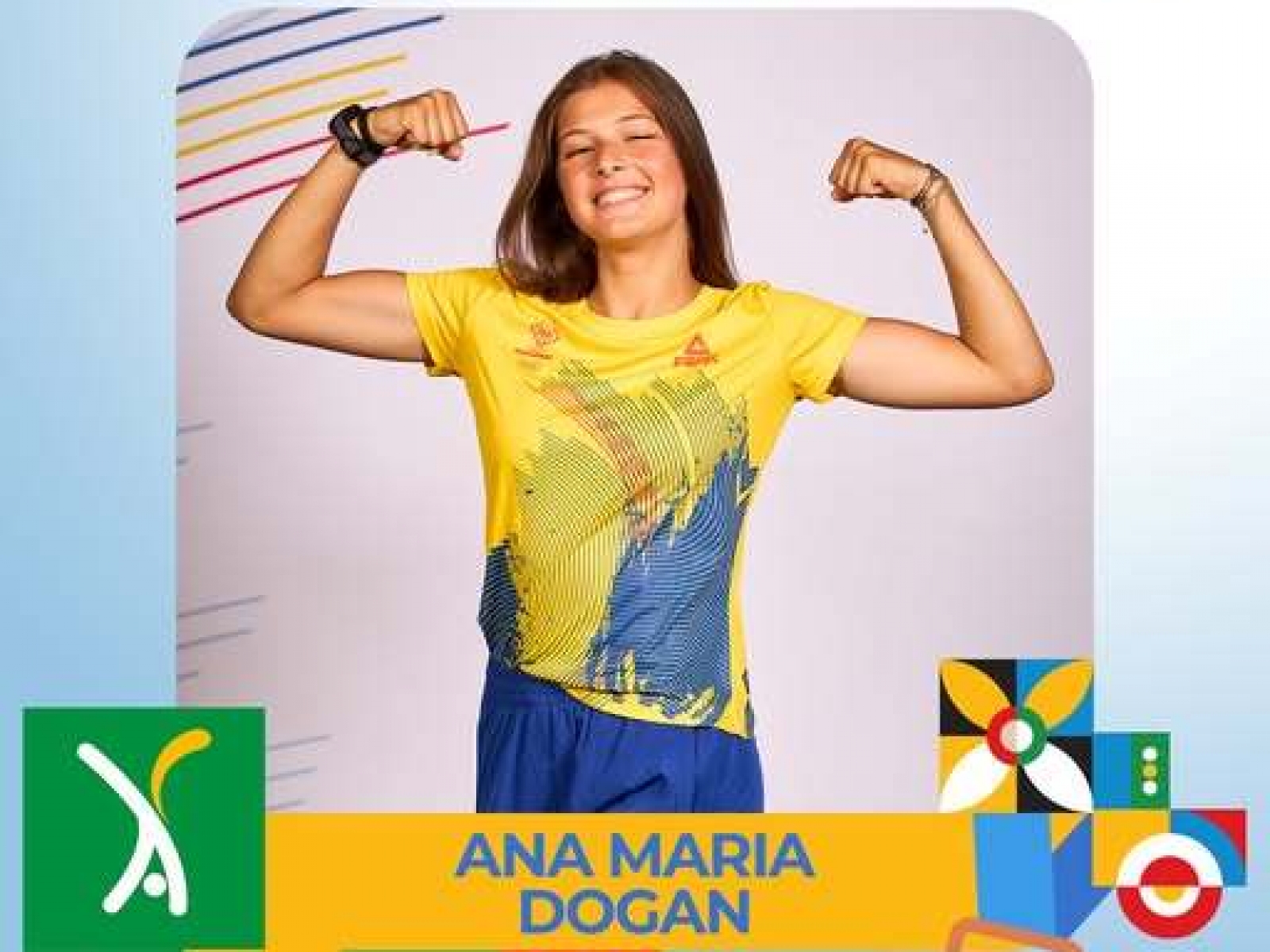 Atleta Ana Maria Dogan castiga prima medalie pentru Romania