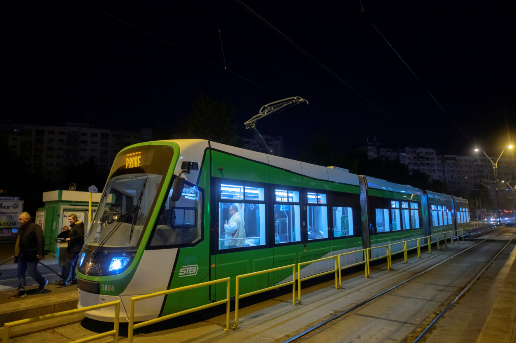 Bucuresti va av determina macazuri automate pentru tramvaie