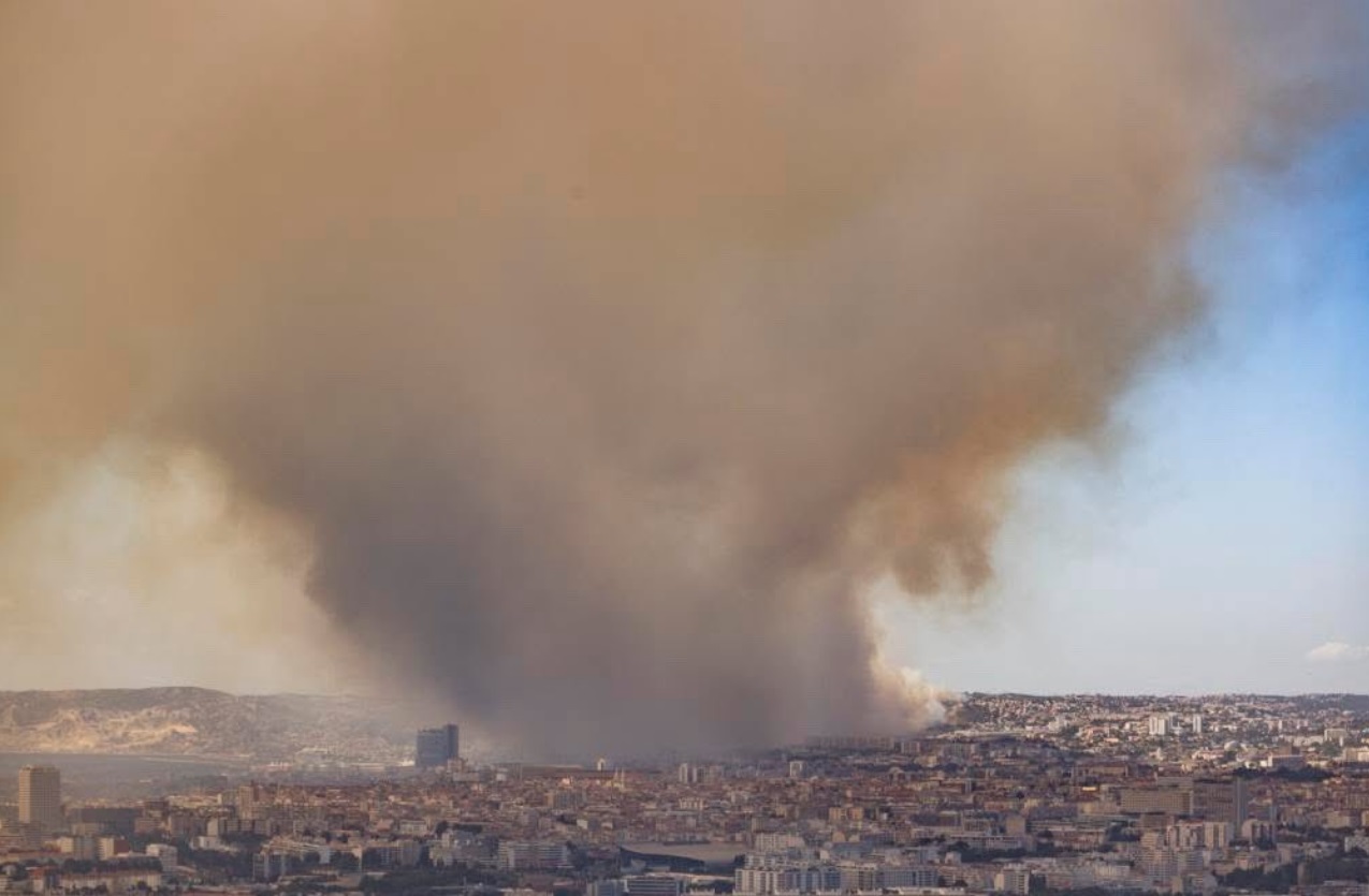 Incendiile de vegetatie din Marsilia Peste 100 raniti