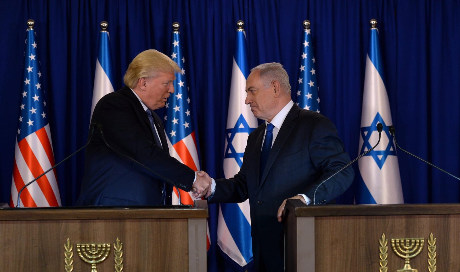 Trump a primit un obiect religios de la Netanyahu