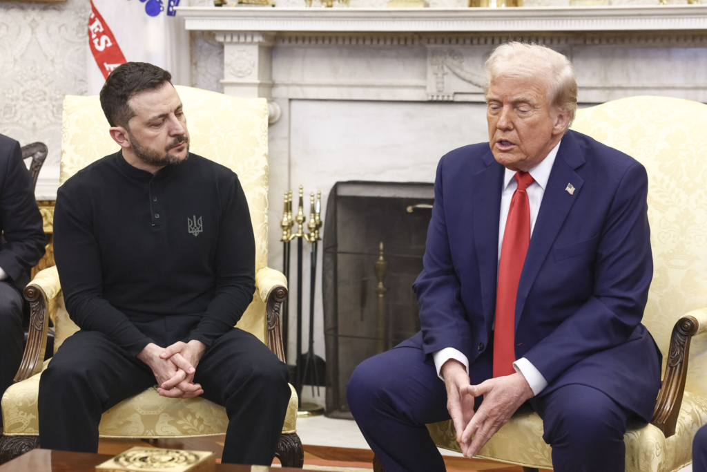 Trump l a intrebat pe Zelenski despre atacuri in Rusia