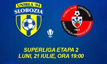Unirea Slobozia FK Csikszereda meci crucial in Superliga