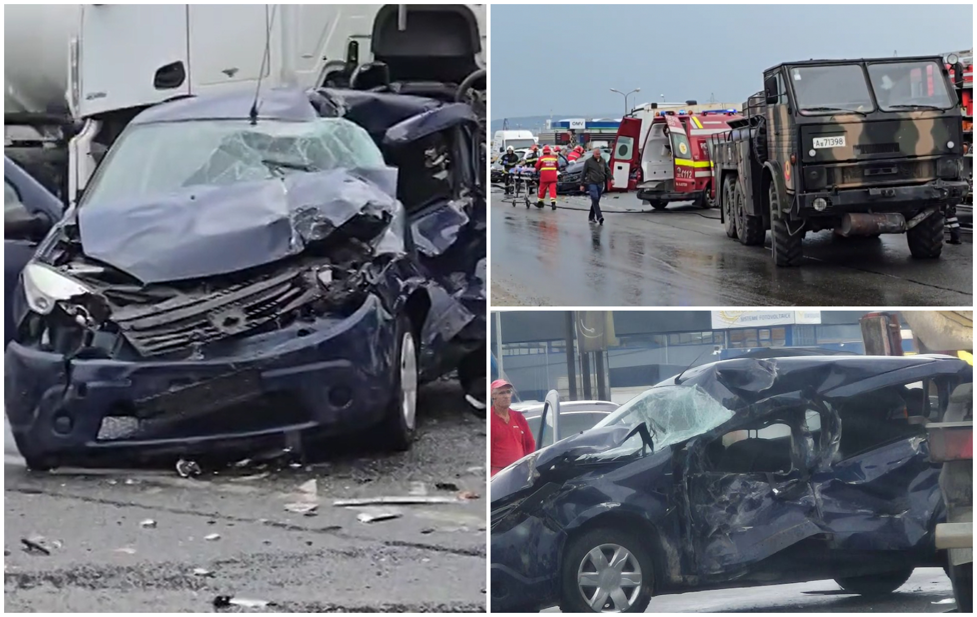 VIDEO Accidentul cumplit de langa Cluj