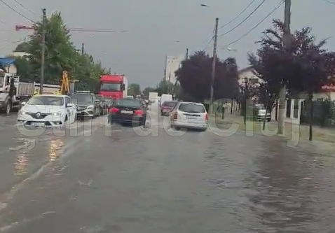 VIDEO Clujul inecat din nou strazi ca fluvii