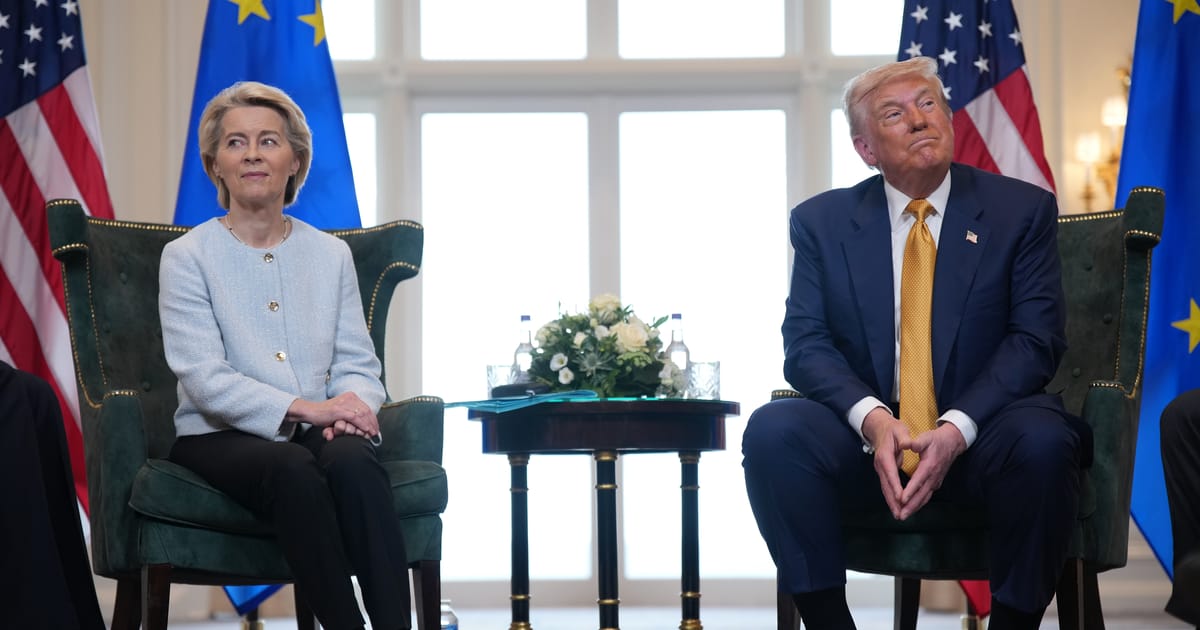 Acordul Trump amenia imaginea UE n comerul regulat