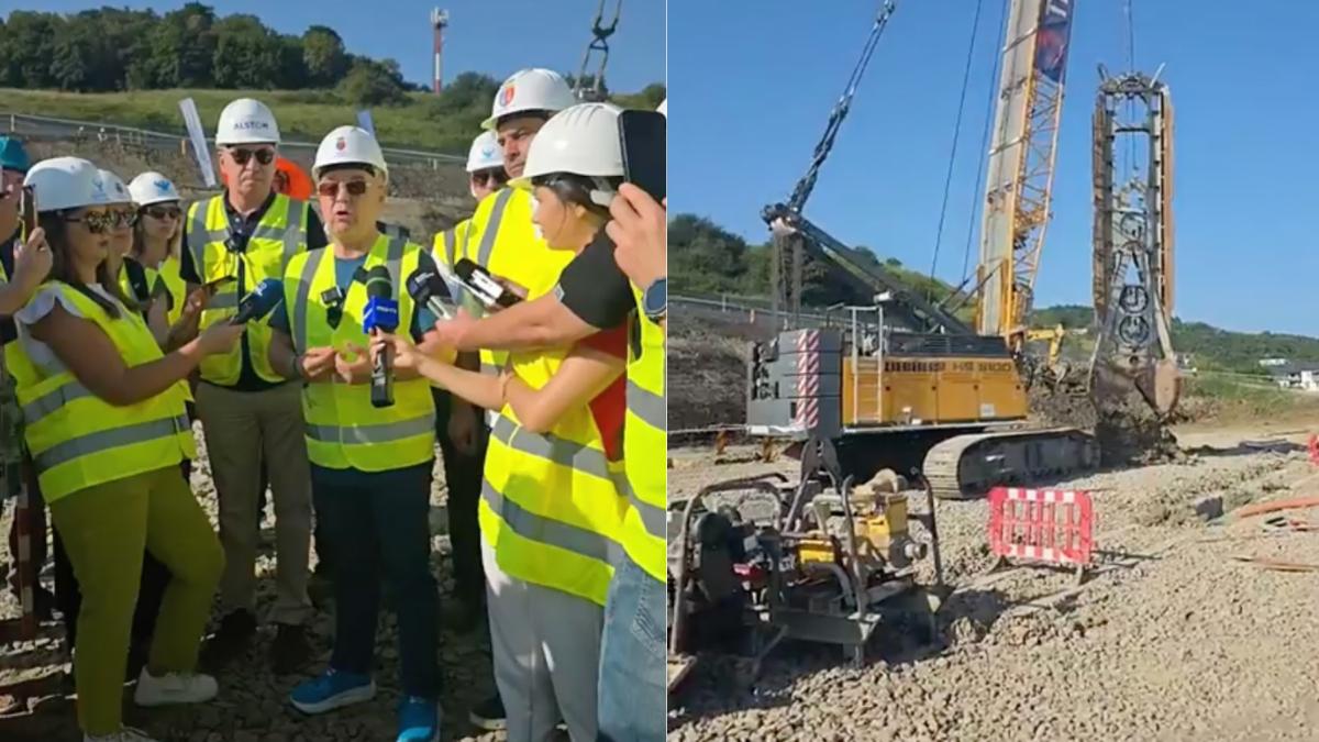 Lucrarile la metroul din Cluj au inceput a spus Boc