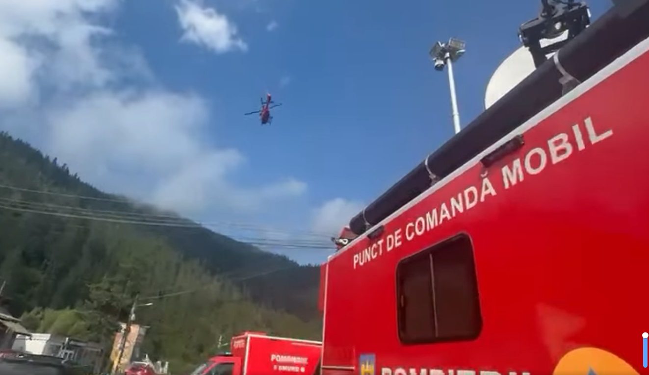 Operatiune de salvare aerianain Suceava si Neamt