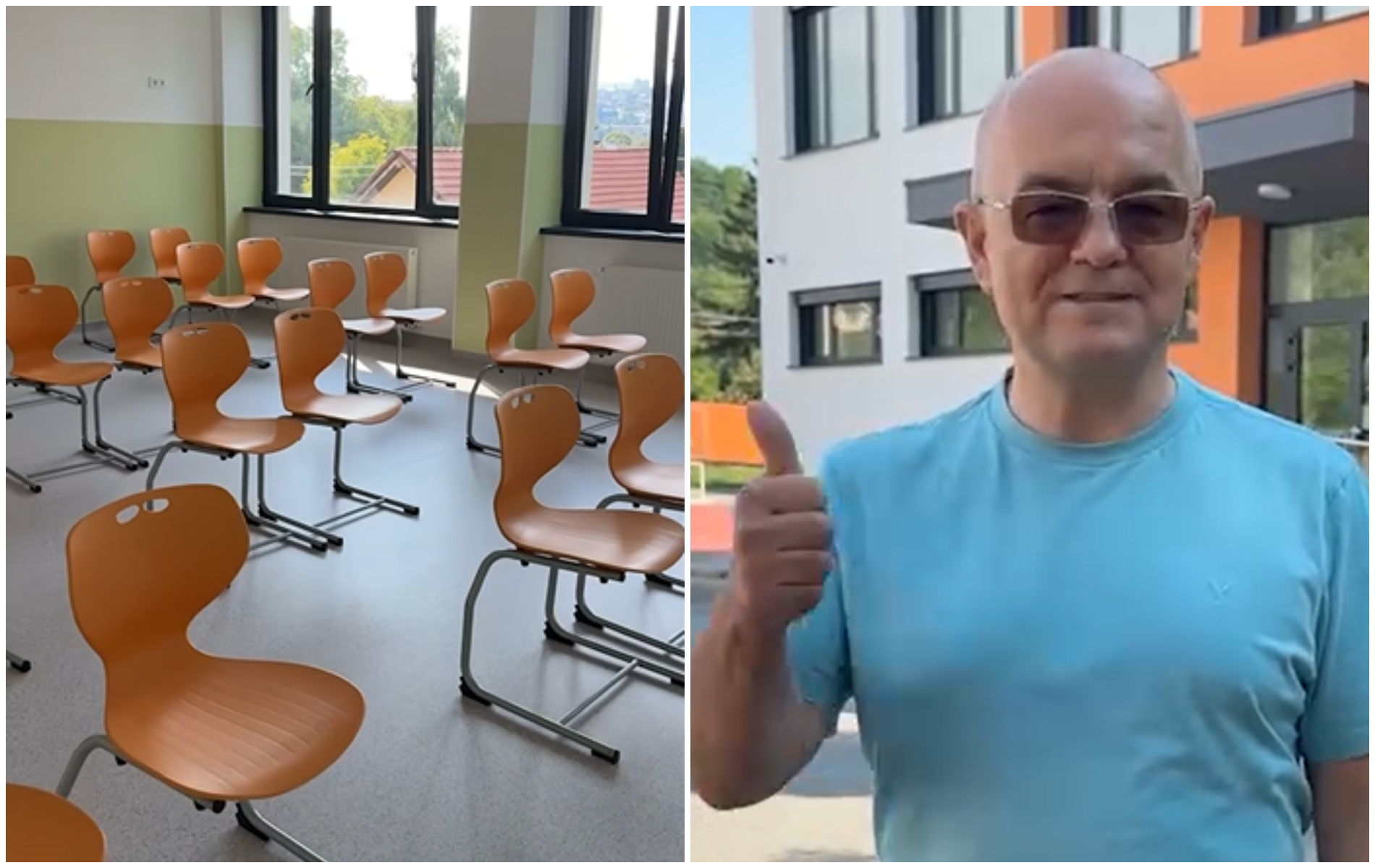 VIDEO O noua scoala din Cluj Napoca renovata
