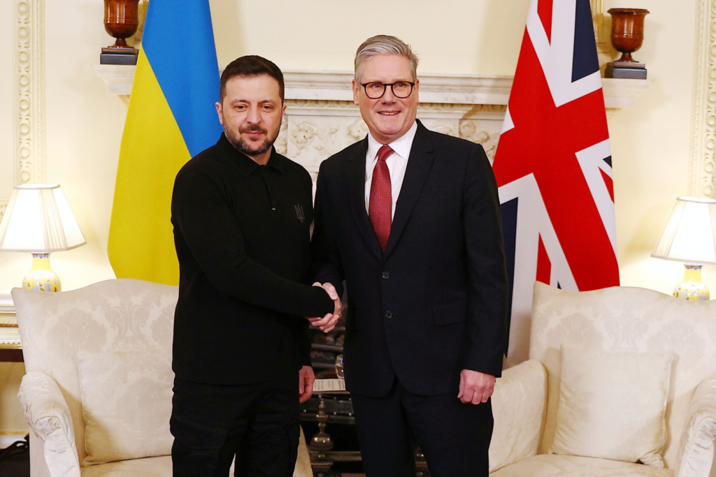 Zelenski se Intalneste cu premierul britanic la Londra