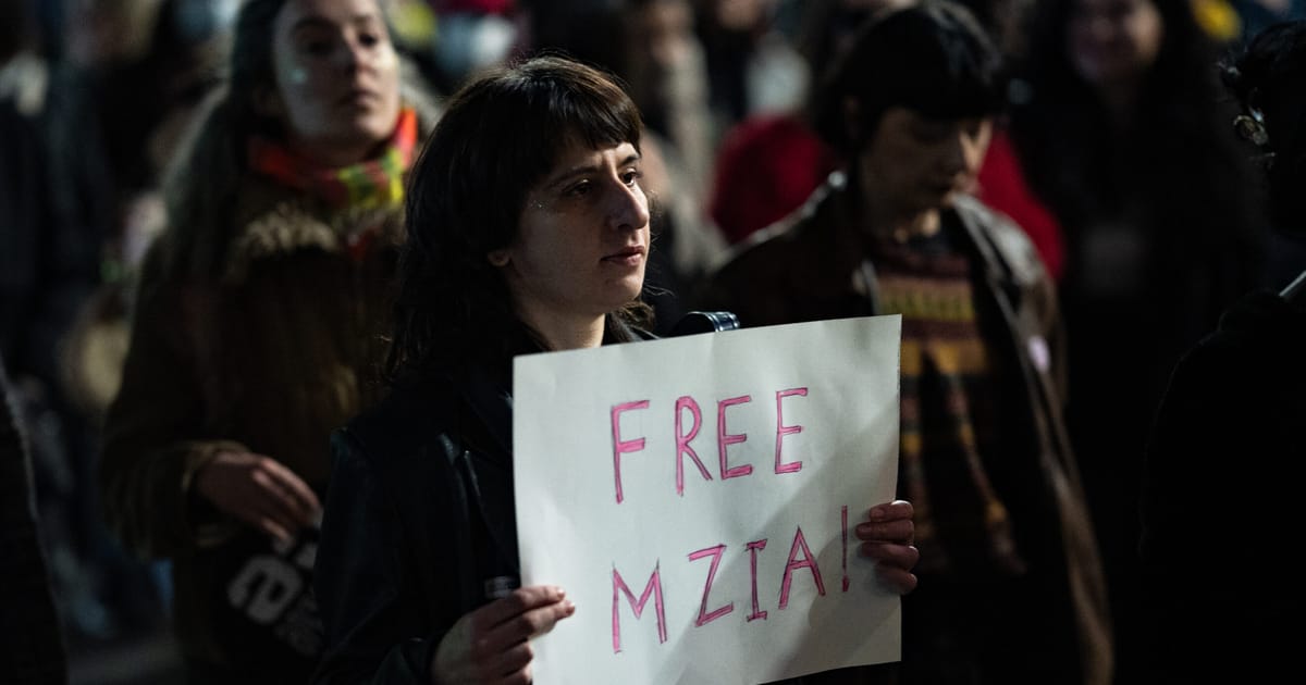 jurnalist georgian de seama condamnat la 2 ani