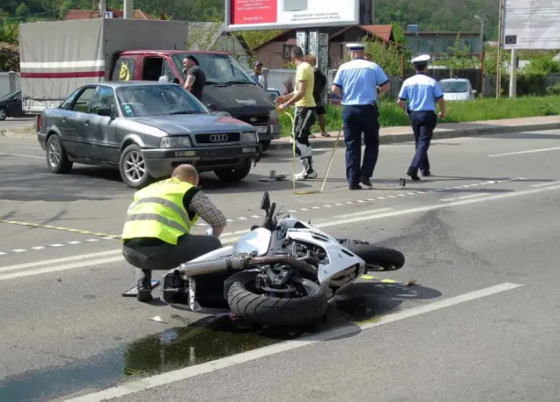 Accident pe strada Primaverii in Cluj Napoca