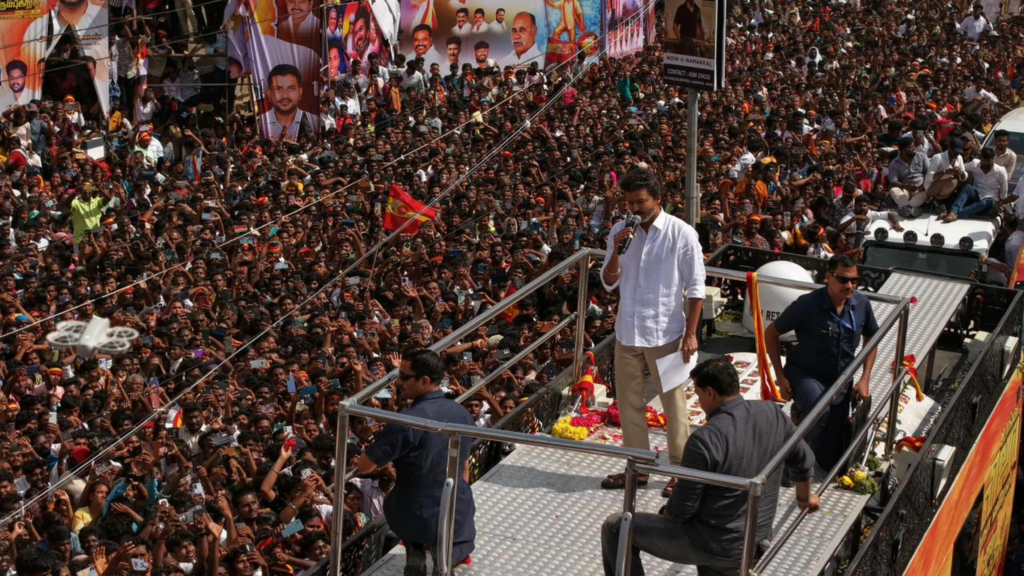 Ancheta in India dupa mitingul lui Vijay