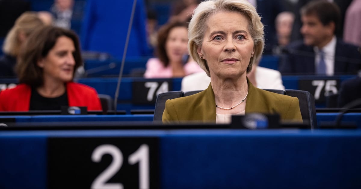 Extrema dreapta si stanga din PE motiuni nocturne contra lui von der Leyen