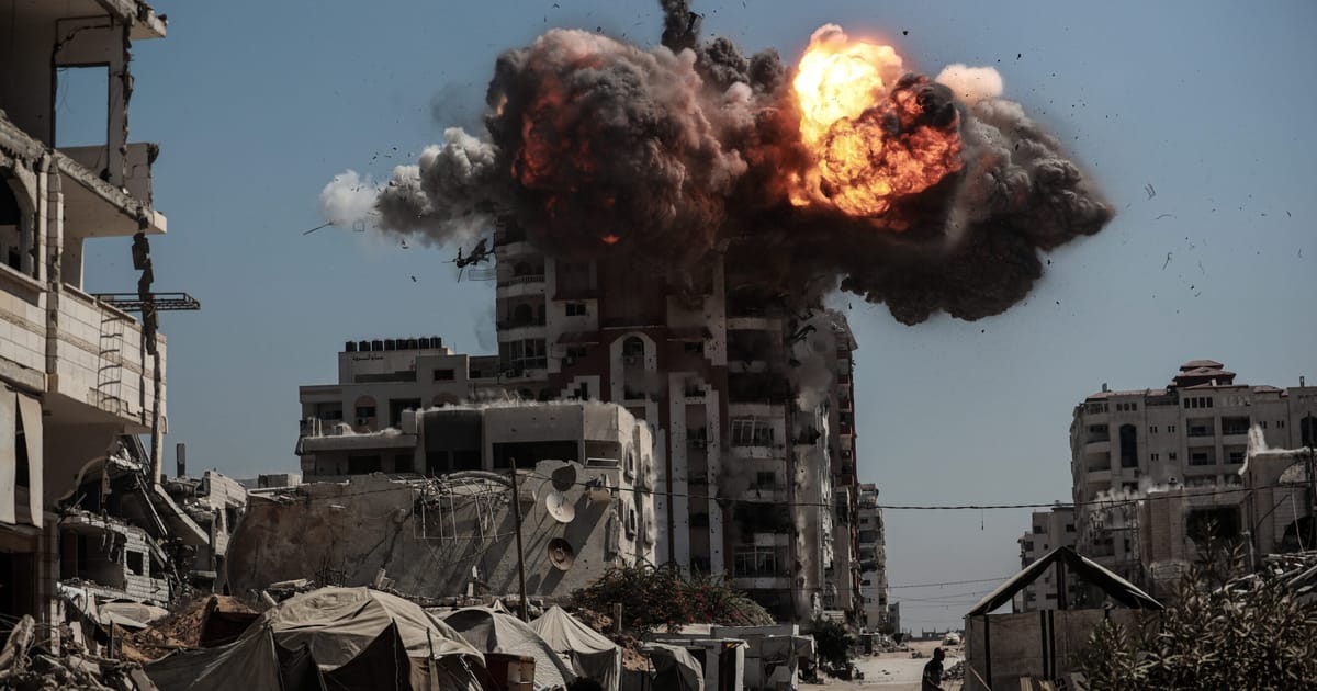Israel deshfasoara ofensive terestre pentru a captura orasul Gaza