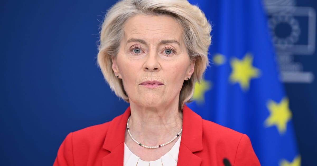 Socialistii si liberalii europeni cer pace cu von der Leyen inainte de votul de neincredere