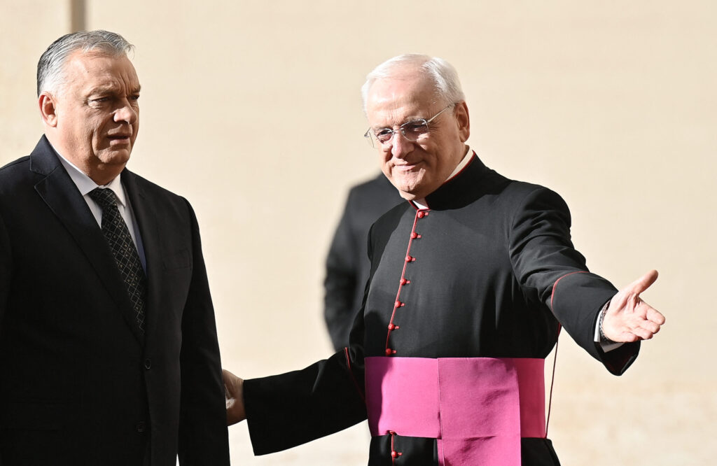 Viktor Orban la Vatican Intalnire cu Papa Leon