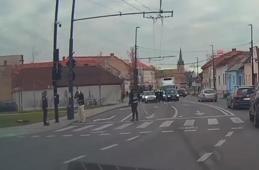 Accident dimineata pe Calea Motilor barbat trotineta