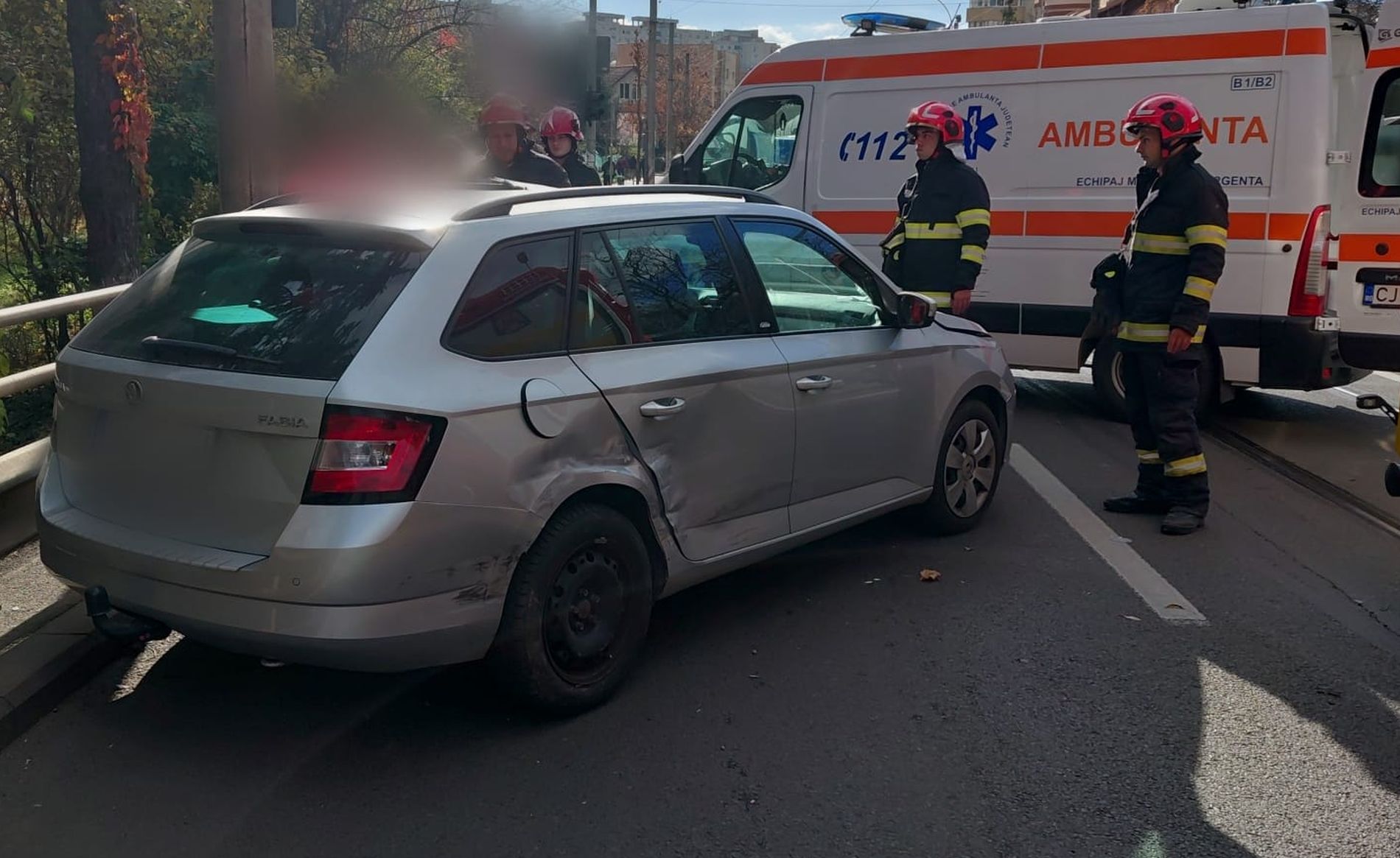 Accident pe Splaiul Independentei din Cluj Napoca informatii recente