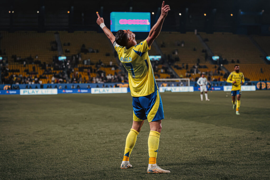 Cristiano Ronaldo inscrie un gol spectaculos pentru Al Nassr