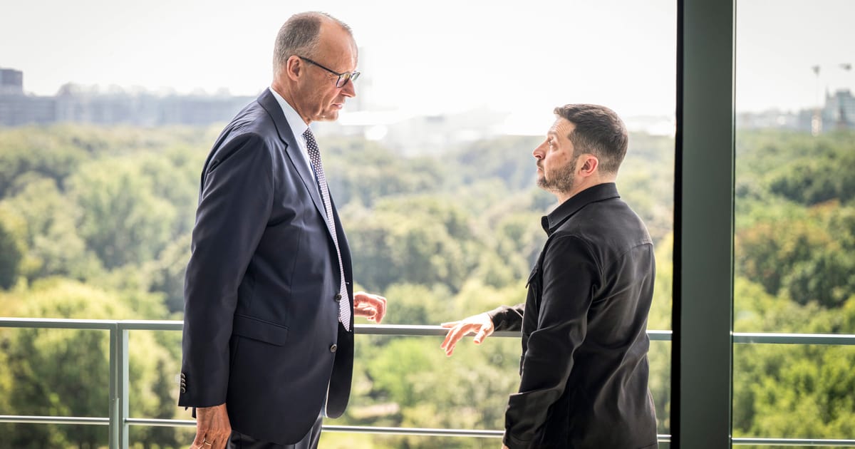 Merz ii spune lui Zelenskyy sa lupte acasa