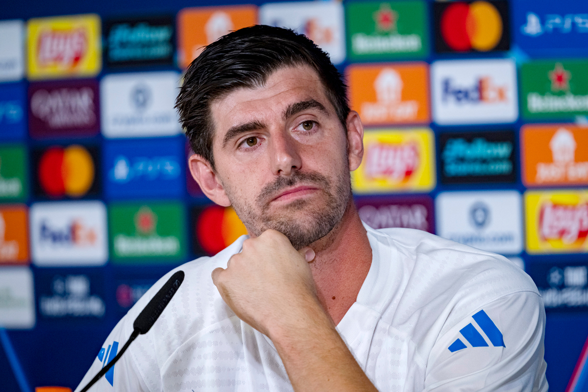 Thibaut Courtois portarul Real Madrid absent cu Olympiacos