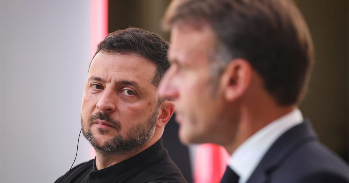 Zelenskyy se intalneste cu Macron luni la Paris
