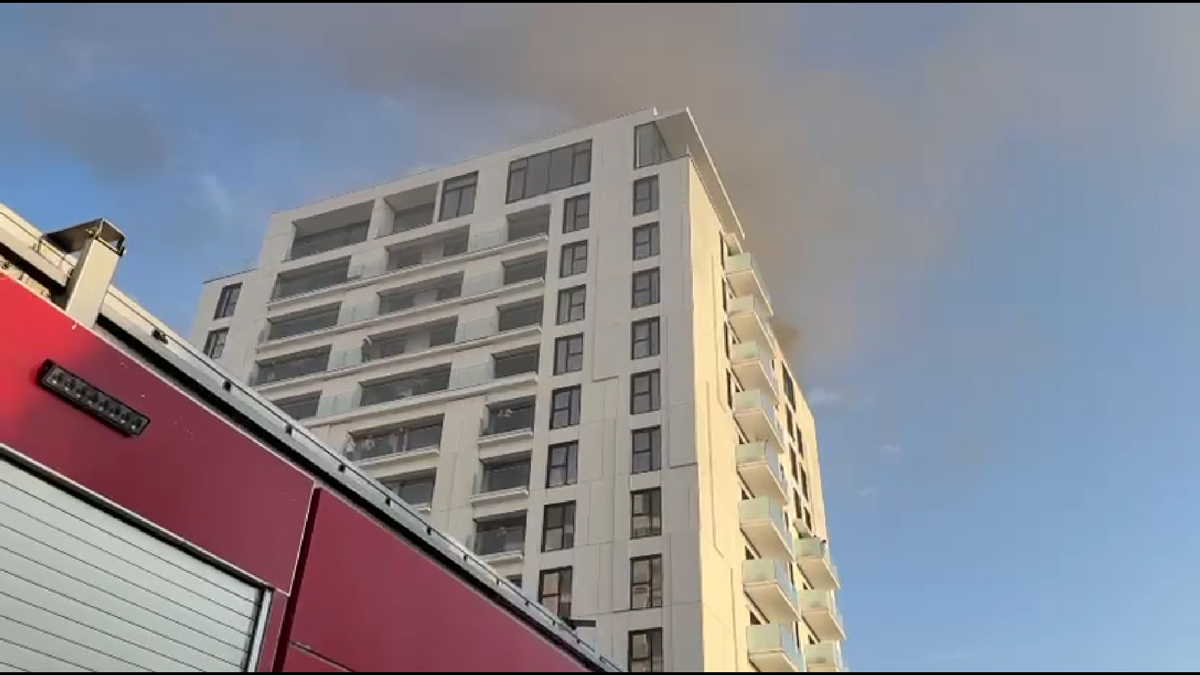 incendiu puternic la un apartament din sectorul 5