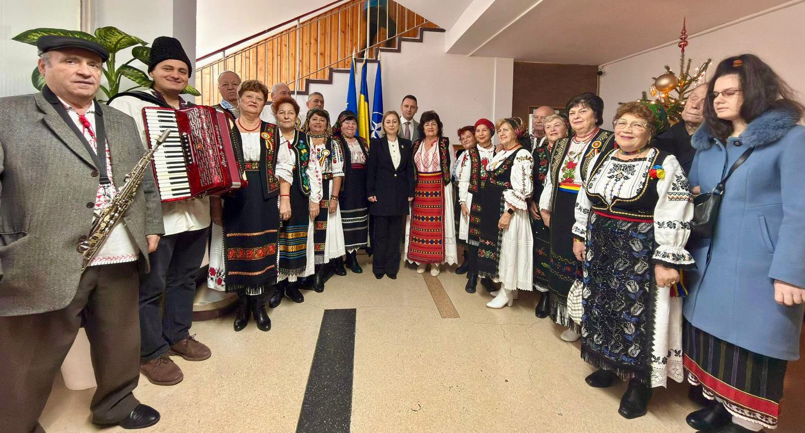 Atmosfera de Craciun la Prefectura Cluj