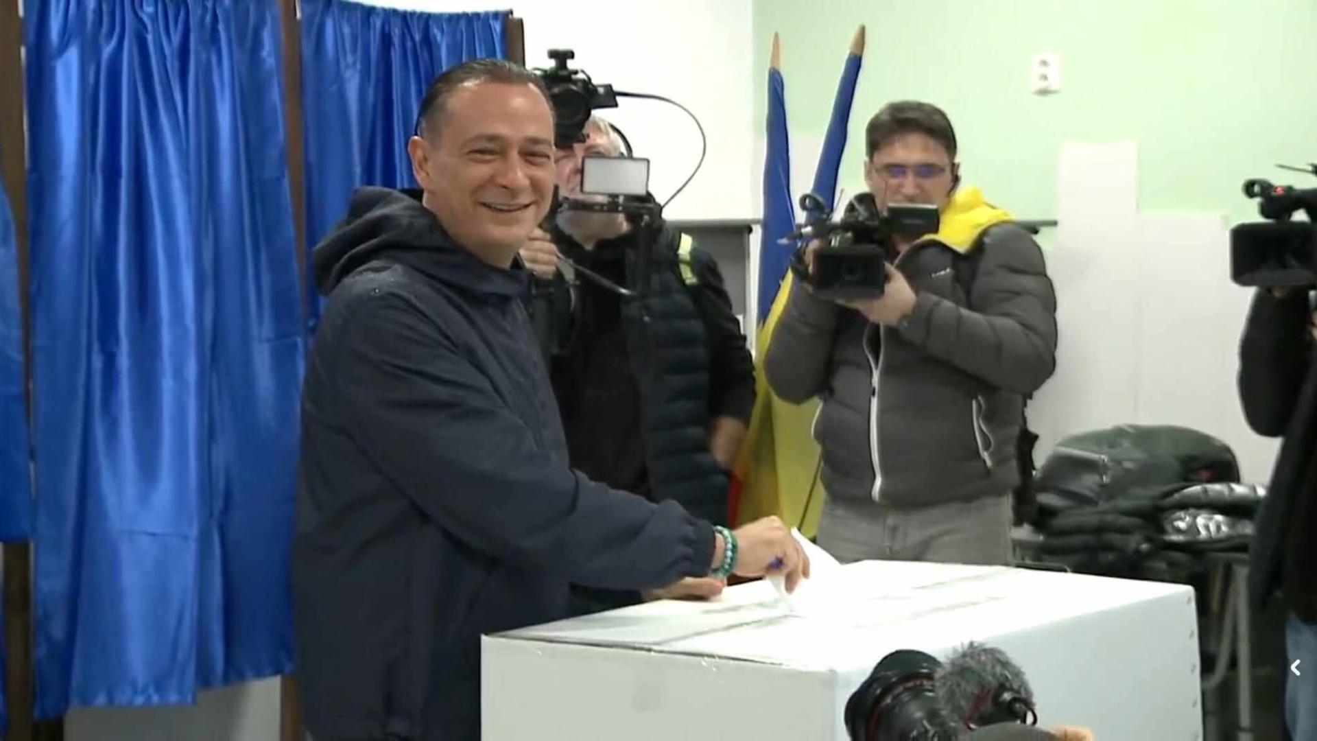 Daniel Baluta a votat pentru primaria Bucuresti