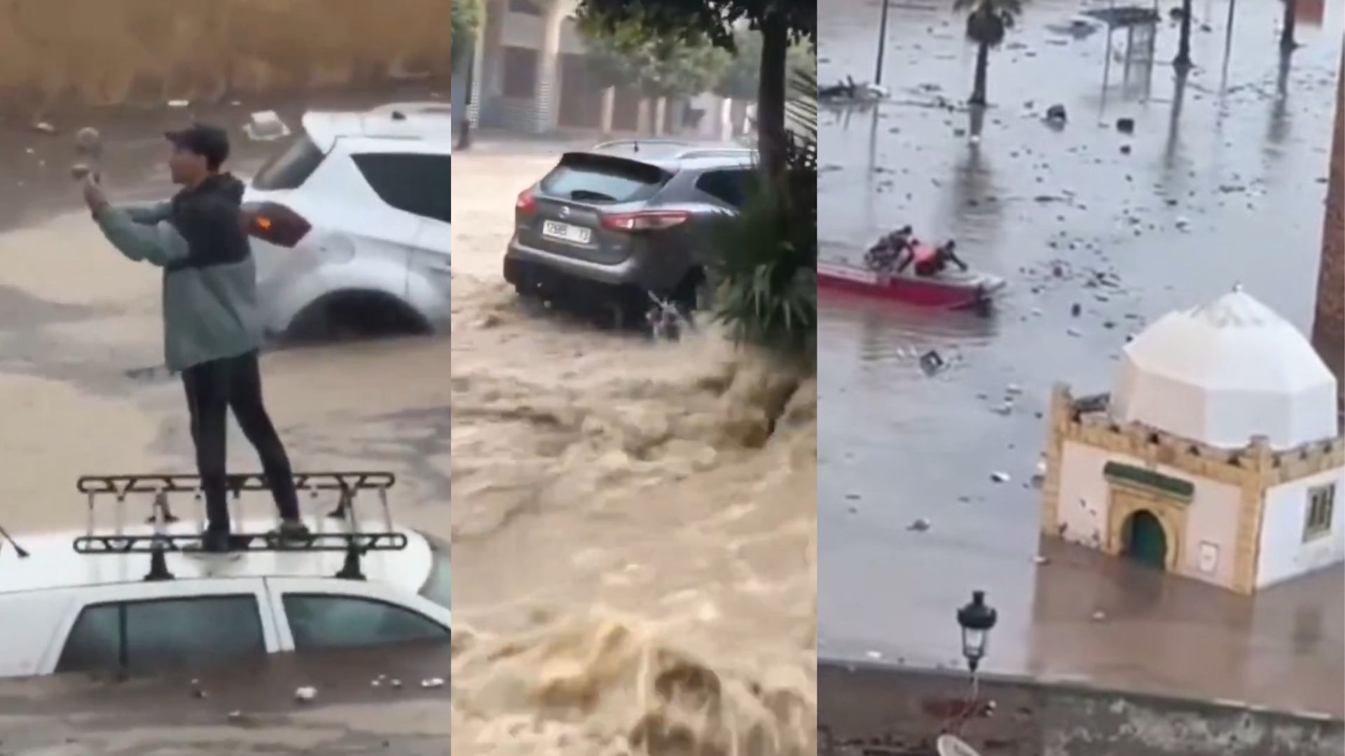 Inundatii si ploi torentiale in Maroc 37 de decese in Safi