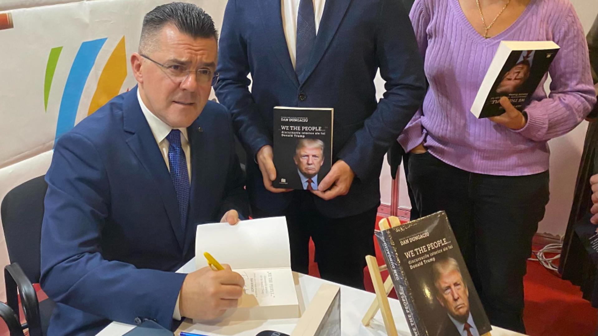 Lansarea cartii lui Dan Dungaciu dedicata lui Trump