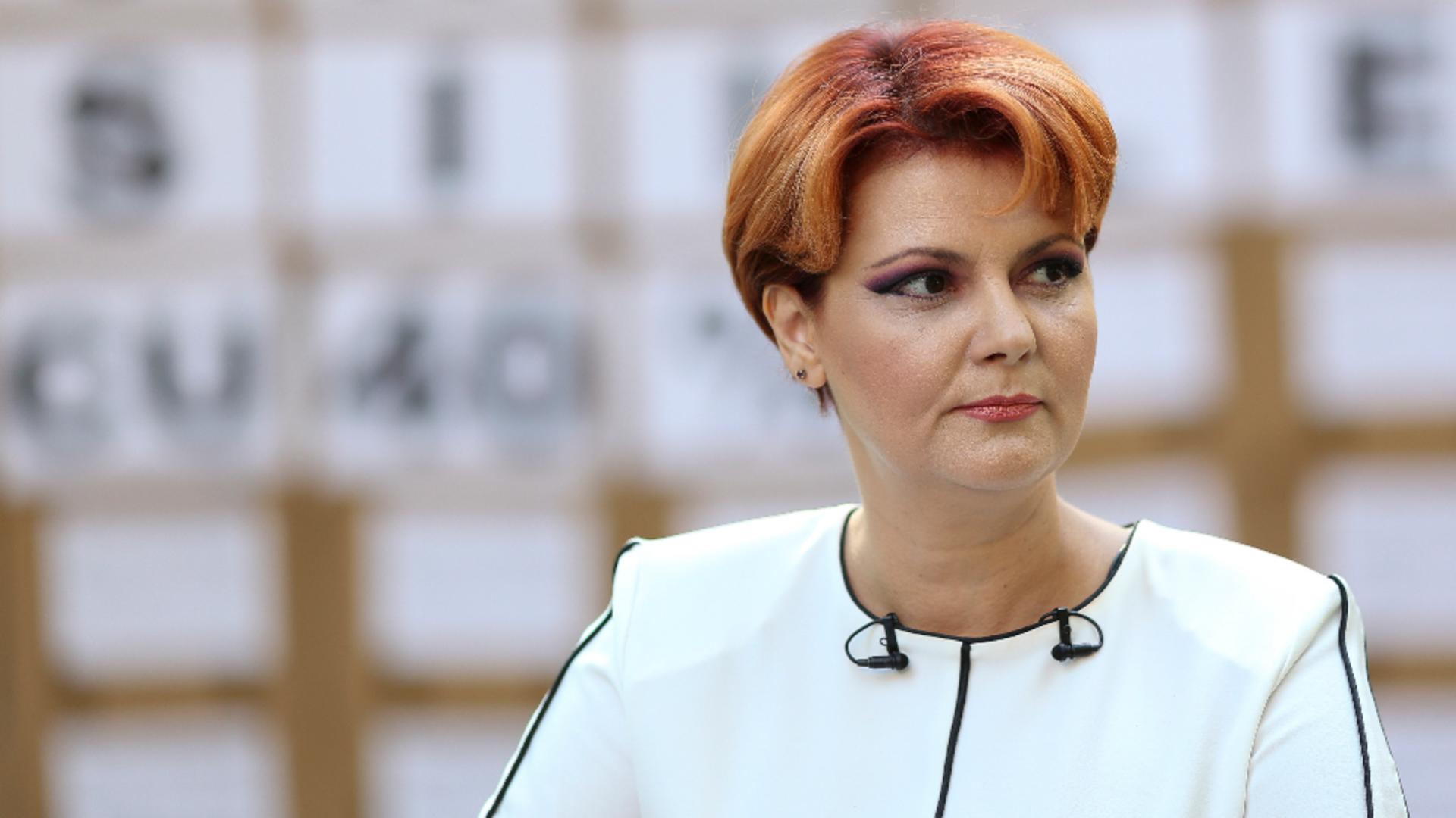 Lia Olguta Vasilescu Discutam cu primarii si vom hotari daca ramanem in coalitia de guvernare