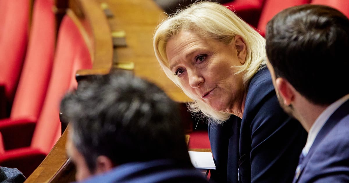 Trupele lui Le Pen afectate de sprijinul lui Trump