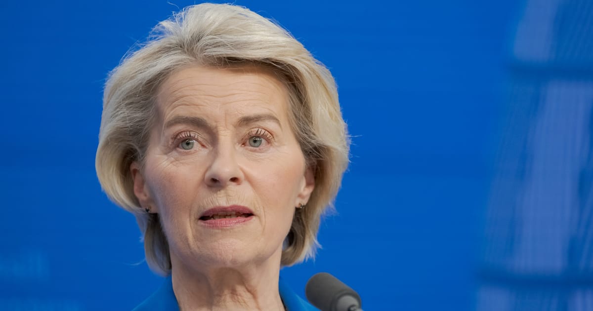 Von der Leyen se pregateste pentru o motione de cenzura