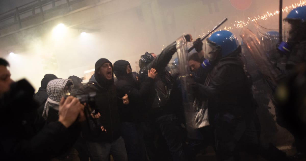 Meloni condamna dusmanii Italiei pentru sabotajul feroviar si protestele impotriva Jocurilor Olimpice