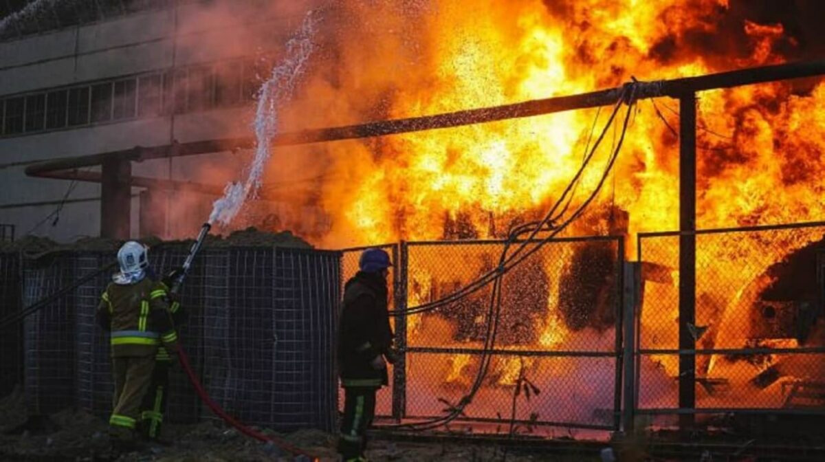 Rusia a lovit instalatiile de productie si depozitare a gazelor din Ucraina