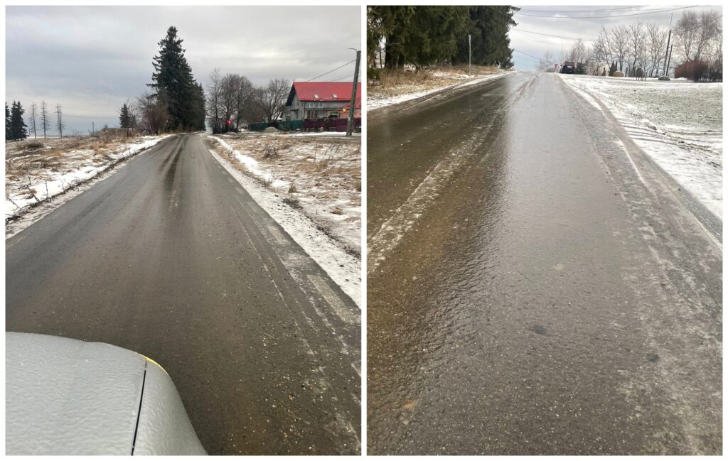apel de urgenta din feleacu un drum s a transformat intr un patinoar locuitorii sunt blocati nu se poate urca sau cobori foto