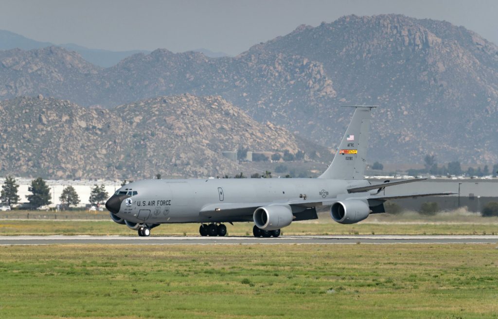Avioanele de realimentare americane aflandu se la Bucuresti au desfasurat primele misiuni in sudul Ciprului