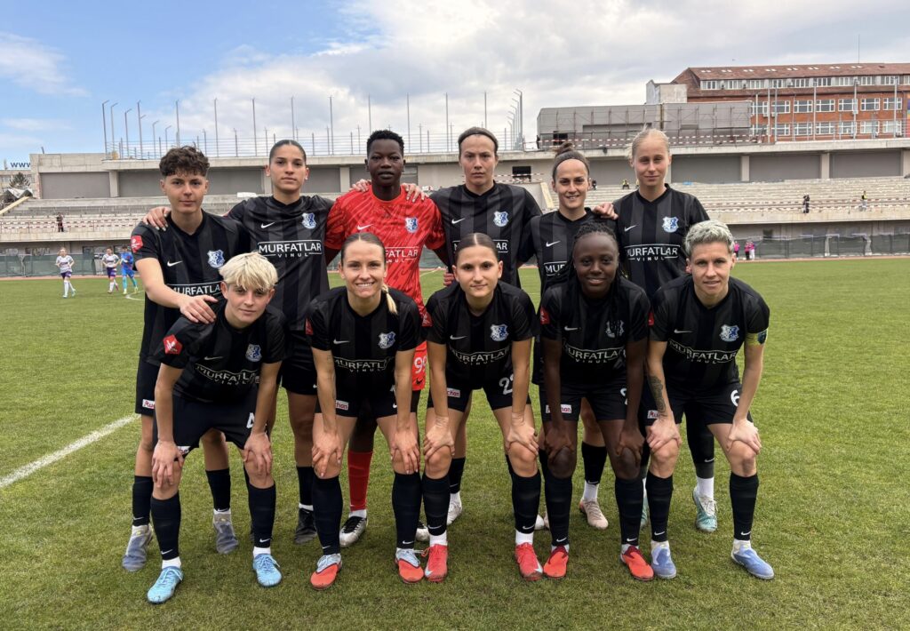 Campioana Farul Constanta incheie la egalitate partida disputata pe terrenul Politehnicii Timisora in confruntarea echipelor de top din Superliga feminina de fotbal
