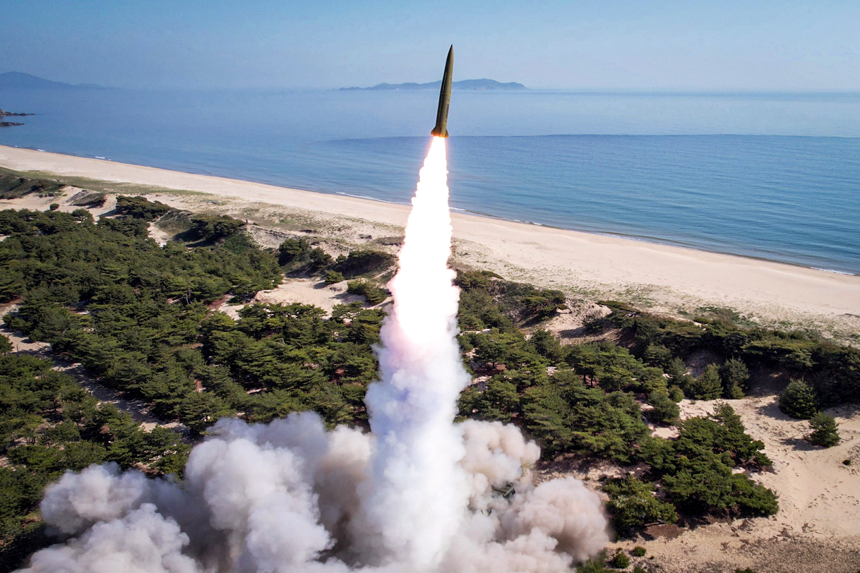 Coreea de Nord efectueaza o lansare posibila de racheta balistica in perioada exercitiilor militare ale SUA